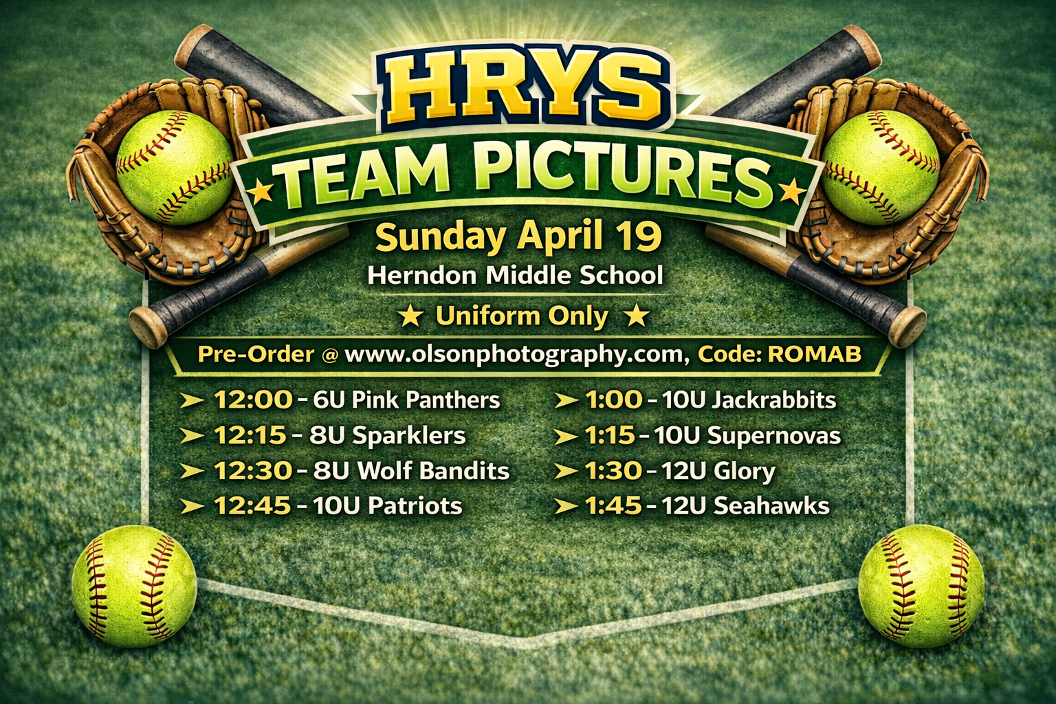 HRYS Team Pictures!